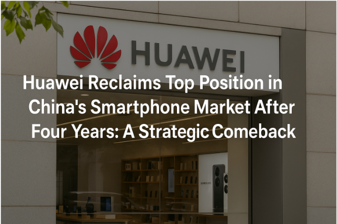 Huawei Reclaims Top Position in China's Smartphone Market After Four Years: A Strategic Comeback